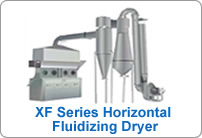 XF Series Horizontal Fluidizing Dryer